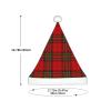 Augenstern Christmas Hat Red-Scottish-Pattern Xmas Hat Unisex Santa Hat view 3