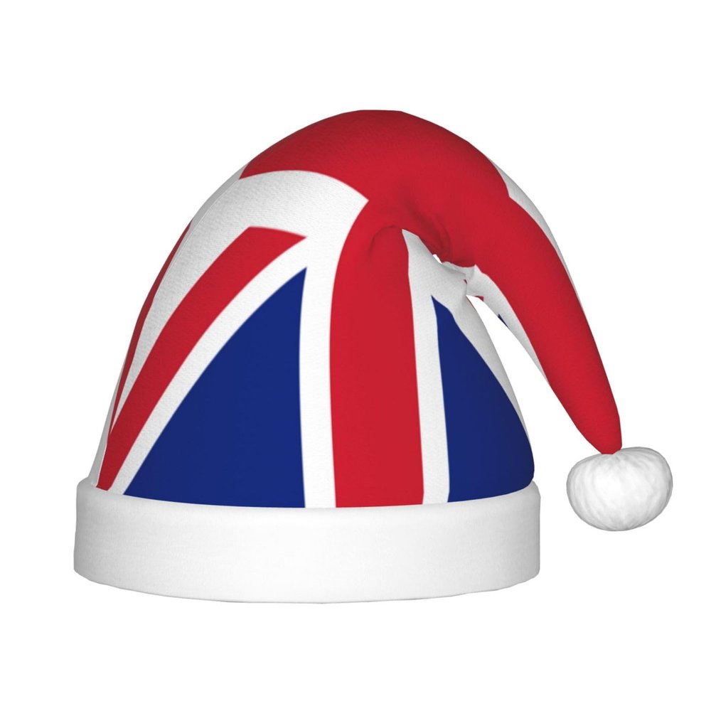 Augenstern Christmas Hat United-Kingdom-Uk-Flag Xmas Hat Unisex Santa Hat