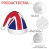 Augenstern Christmas Hat United-Kingdom-Uk-Flag Xmas Hat Unisex Santa Hat view 4