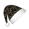 Augenstern Christmas Hat Funny-Caffeine-Molecule-Chemistry Xmas Hat Unisex Santa Hat view 2