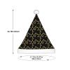 Augenstern Christmas Hat Funny-Caffeine-Molecule-Chemistry Xmas Hat Unisex Santa Hat view 3