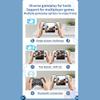 AIUOUS RGB30 Handheld Retro Game Console with 20,000 Games, 4-inch HD LCD, Black view 3