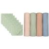 Comfy Cubs Muslin Burp Cloths Large 100% Cotton and Muslin Swaddle Blankets Bundled view 1