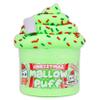 Christmas Mallow Puff - Butter Textured Slime - Handmade in USA - Dope Slimes - Green view 3