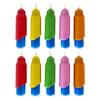 10 Multi-Color Aqua Brushes, Paint with Water Brush Set, Replacement Water Doodle Wow Pens by Kanga Toys for Drawing Books or Magic Mats, for Kids Ages 3+ view 1