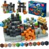 Annexfun Magnetic Blocks - Build Magnetic Dark Castle Set - Magnetics Toys for Montessori Toddler Christmas Birthday Gifts - STEM Sensory Toys for 3 4 5 6 7 8 9 10 Year Old Boys & Girls view 1