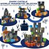 Annexfun Magnetic Blocks - Build Magnetic Dark Castle Set - Magnetics Toys for Montessori Toddler Christmas Birthday Gifts - STEM Sensory Toys for 3 4 5 6 7 8 9 10 Year Old Boys & Girls view 3