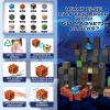 Annexfun Magnetic Blocks - Build Magnetic Dark Castle Set - Magnetics Toys for Montessori Toddler Christmas Birthday Gifts - STEM Sensory Toys for 3 4 5 6 7 8 9 10 Year Old Boys & Girls view 4