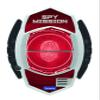 LEXiBOOK - Spy Mission, Spy Motion Detector with Alarm, Light Effects, Detection up to 30 Centimeters, Black/red, RPSPY05 view 2