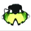 LEXiBOOK - Spy Mission, Spy Night Vision Goggles, Retractable LED Lights, Green Tinted Glass, Adjustable Elastic Bands, Black, RPSPY04 view 3