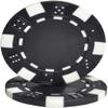 50 Piece Poker Chips Casino Counting Game Chips, Plastic Coloured chip Coins Texas Hold'em Black Jack Games Cards for Playing Game Family Friends Party (Size : 50PCS Black) view 1