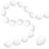 100 Pcs Quick Link Balloons White 6 inch, Latex Linking Balloons for Balloon Wall/Arches/Chains, Birthday Party Wedding Anniversary Graduation Arch Party Decor (white) view 1