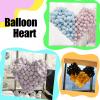 100 Pcs Quick Link Balloons Black 6 inch, Latex Linking Balloons for Balloon Wall/Arches/Chains, Birthday Party Wedding Anniversary Graduation Arch Party Decor (black) view 3