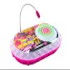 eKids Trolls Band Together DJ Party Mixer Turntable Toy with Built in Microphone for Kids, for Fans of Trolls Toys for Girls view 3