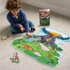 Peaceable Kingdom Dinosaur Island Floor Puzzle - Thick and Sturdy Puzzle Pieces - Includes Storage Box with Carrying Cord - Over 3 Feet Tall - Floor Puzzles for Kids Ages 3-5 view 2