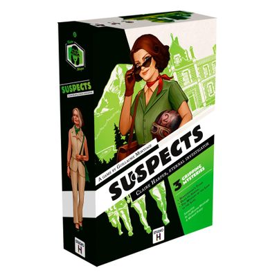 Suspects: Eternal Detective Claire Harper | Murder Mystery Board Game for Kids, Teens, & Adults | Next Chapter in The Highly Rated Cooperative Detective Game | 1-6 Players | Ages 10+ | 90 Min