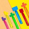 Building Blocks Party Favors,24Pcs Building Blocks Bubble Wands for Kids,Cute Bubble Wand for Birthday Party Supplies,Classroom Prizes Pinata Goodie Bag Stuffers Gifts view 2
