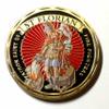 St Florian Patron Saint of Firefighters v-2#8961 Colorized Military Honor Challenge Coin view 1