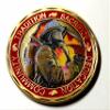 St Florian Patron Saint of Firefighters v-2#8961 Colorized Military Honor Challenge Coin view 2