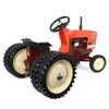 ERTL Allis-Chalmers 7050 50 Years Pedal Tractor W/Maroon Belly & Rear Duals 16456 view 3
