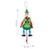 2sets Vintage Puppet Toys Wooden Marionette for Boys and Girls Stylish and Fun Hanging Puppet Doll 4pcs*2 view 2