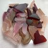 20+ Pieces of Assorted Red/purple/Pink Sea Glass - Great for Art Projects, Jewelry, Mosaics, and More! view 2
