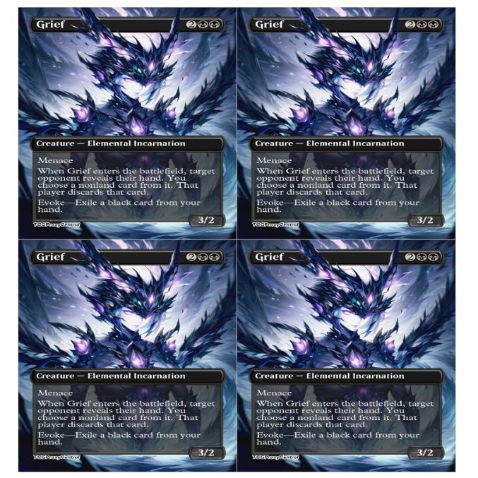 4x | Grief | Anime | Full Art | Foil or Non-Foil (Non Foil)