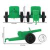 TimMee M3 Artillery - Green 4pc Plastic Army Men Cannon Playset - Made in USA view 2