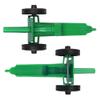 TimMee M3 Artillery - Green 4pc Plastic Army Men Cannon Playset - Made in USA view 3