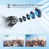 4DRC V4 Drone with Camera 1080P FPV Foldable Mini Drone for beginners adults, Gravity Control, Auto-Follow, Trajectory Flight,One Key Take Off, 2 Batteries, Drones for Kids view 2