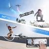 4DRC V4 Drone with Camera 1080P FPV Foldable Mini Drone for beginners adults, Gravity Control, Auto-Follow, Trajectory Flight,One Key Take Off, 2 Batteries, Drones for Kids view 4