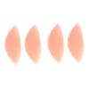 Healifty 4pcs Silicone Insert Pads Removable Breast Inserts for Women Skin for Sports Yoga Nursing Bras Soft Breathable Leak-resistant Design view 1