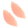 Healifty 4pcs Silicone Insert Pads Removable Breast Inserts for Women Skin for Sports Yoga Nursing Bras Soft Breathable Leak-resistant Design view 2
