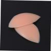 Healifty 4pcs Silicone Insert Pads Removable Breast Inserts for Women Skin for Sports Yoga Nursing Bras Soft Breathable Leak-resistant Design view 3
