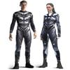 HAUTICO Cyberpunk Couple Costumes for Halloween, Armor Costumes for Couples, Pretend to Play Costume, Made to Order (XS, For Women) view 1