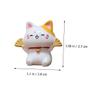 36 Pcs Miniature Lucky Cat Figurines - Adorable Fortune Mimi Micro Landscape Ornaments for Home Decoration Gift Ideas Animal Toys view 4