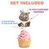 10 Pcs Winter Animal Cupcake Toppers for Kids Birthday, Baby Shower, and Woodland Party  Cute Arctic Animals, Penguin, Polar Bear, Owl, Seal, Reindeer, and Whale Decorations for Cupcakes view 4