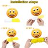 5 PCS NEWMOJI  Faces Party Honeycomb Centerpieces - Add Playful Charm to Your Decor! view 4
