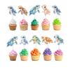 10 Pcs Sea Turtle Cupcake Toppers for Kids Birthday, Baby Shower, and Under the Sea Party  Ocean Animal Decorations for Cupcakes, Cakes, and Beach or Pool Party Supplies view 2