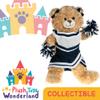 PLUSH TOYS WONDERLAND Navy and White Cheer Uniform with Matching Pompoms Outfit Fits Most 14" - 18" Stuffed Animal Toys Gift's Your Loved One, Toys! view 3
