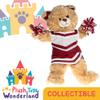 PLUSH TOYS WONDERLAND Maroon & White Cheer Uniform with Matching Pompoms Outfit Fits Most 14" - 18" Stuffed Animal Soft Toys Plushie Gift's for Your Cheerleader Friend & Cute Teddy Bears view 2