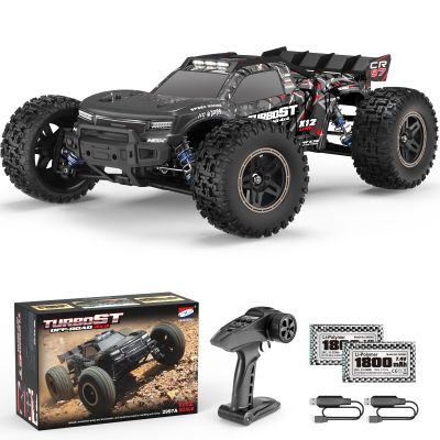 HAIBOXING 2997A Brushless RC Cars 1/12 Scale 4WD Remote Control Truck with Independent ESC, Fast RC Cars 45 MPH Max Speed RTR Off-Road RC Car for Adults, Boys, 3S Batteries Applicable (not Included)