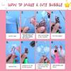 ZYROXY Nano Tape Bubble Kit for Kids, Pack of 2 Transparent Double Sided Nano Tape with All Accessories in one Box, Ideal Gift for Kids of All Ages. view 2