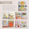 Taf Toys Busy Book for Toddlers 1-3 - Montessori Activity Book with 12 Sensory Learning Activities - Develops Fine Motor Skills and Early Numeracy Through Play view 4