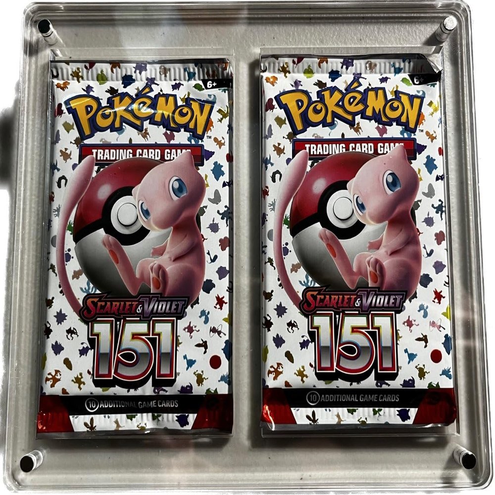 Acrylic Cases for most booster packs (Double Booster Holder)