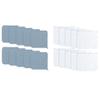 Comfy Cubs Baby Washcloths, Muslin Cotton Baby Towels and Muslin Burp Cloths Large 100% Cotton Bundled view 1