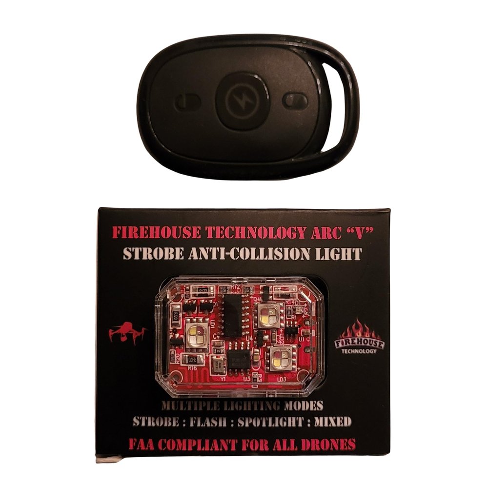 Firehouse Technology Arc V Multi-Color Professional Drone Strobe w/Remote Control