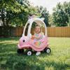 Grow'n Up My Unicorn Coupe, Safe Sturdy Body, 360-degree Spinning Wheels, Doors Lock and roof Handle, Storage Tray, Ages 1.5+ view 2