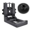 BRKRC Alloy Motor Mount Fixed Bracket with M1 Steel Motor Gears Fit for 1/5 X-Maxx 6S & X Maxx 8S & 1/6 XRT 8S RC Truck Upgrades Parts (Motor Mount+30T Gear) view 1