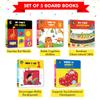 Madame Curies My 1 Year Old Library Set of 5 | Baby Toys, for Ages 12-18-24 Months | Best Toddler Board Books | Birthday Gift Ideas for Newborn Girl & Boy, Infant Toys view 2